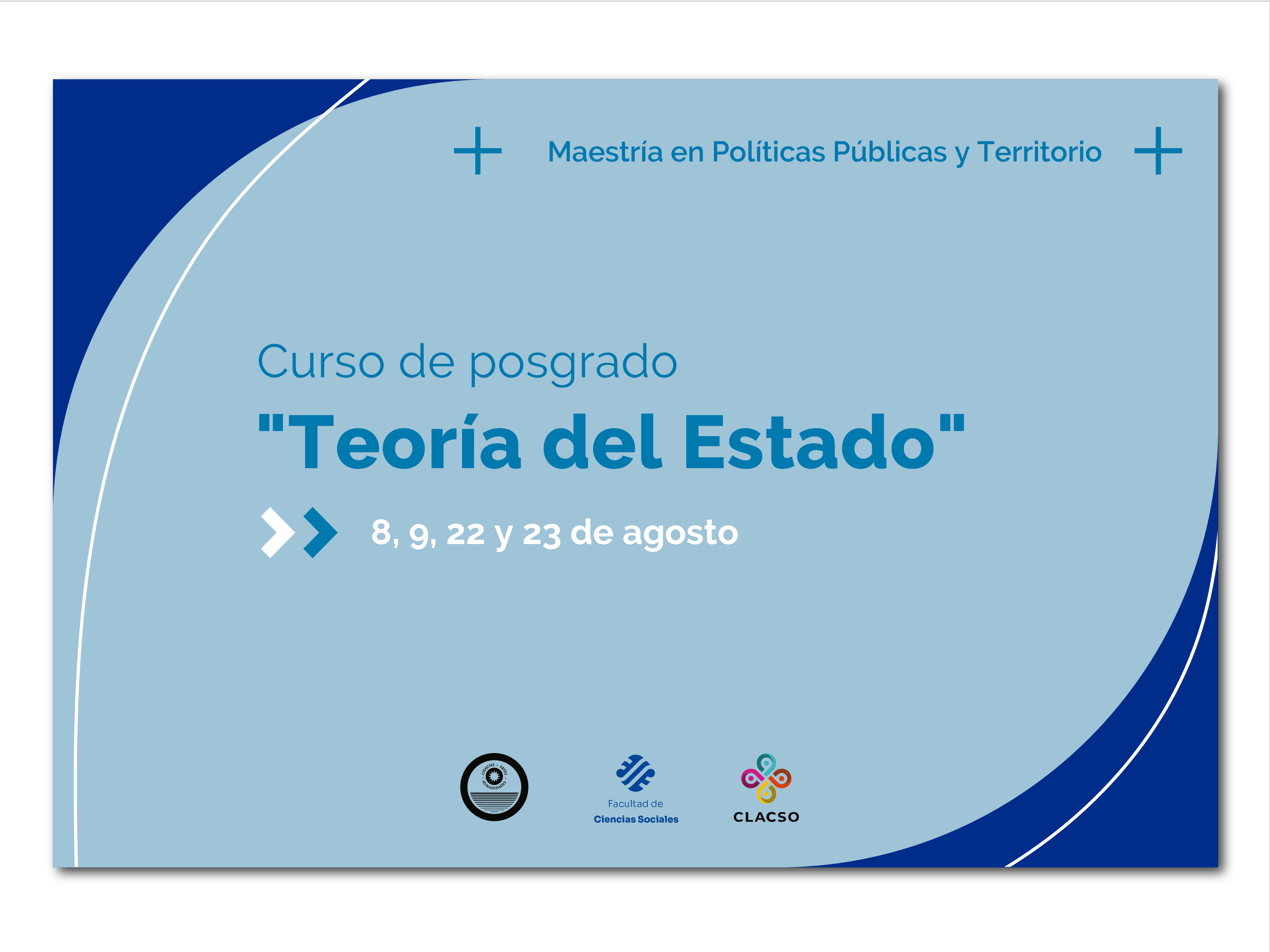 Curso de posgrado “Teoría del Estado”