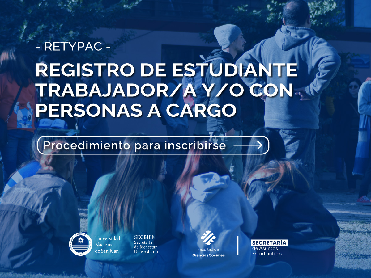 Reapertura del Registro de estudiante trabajador y trabajadora