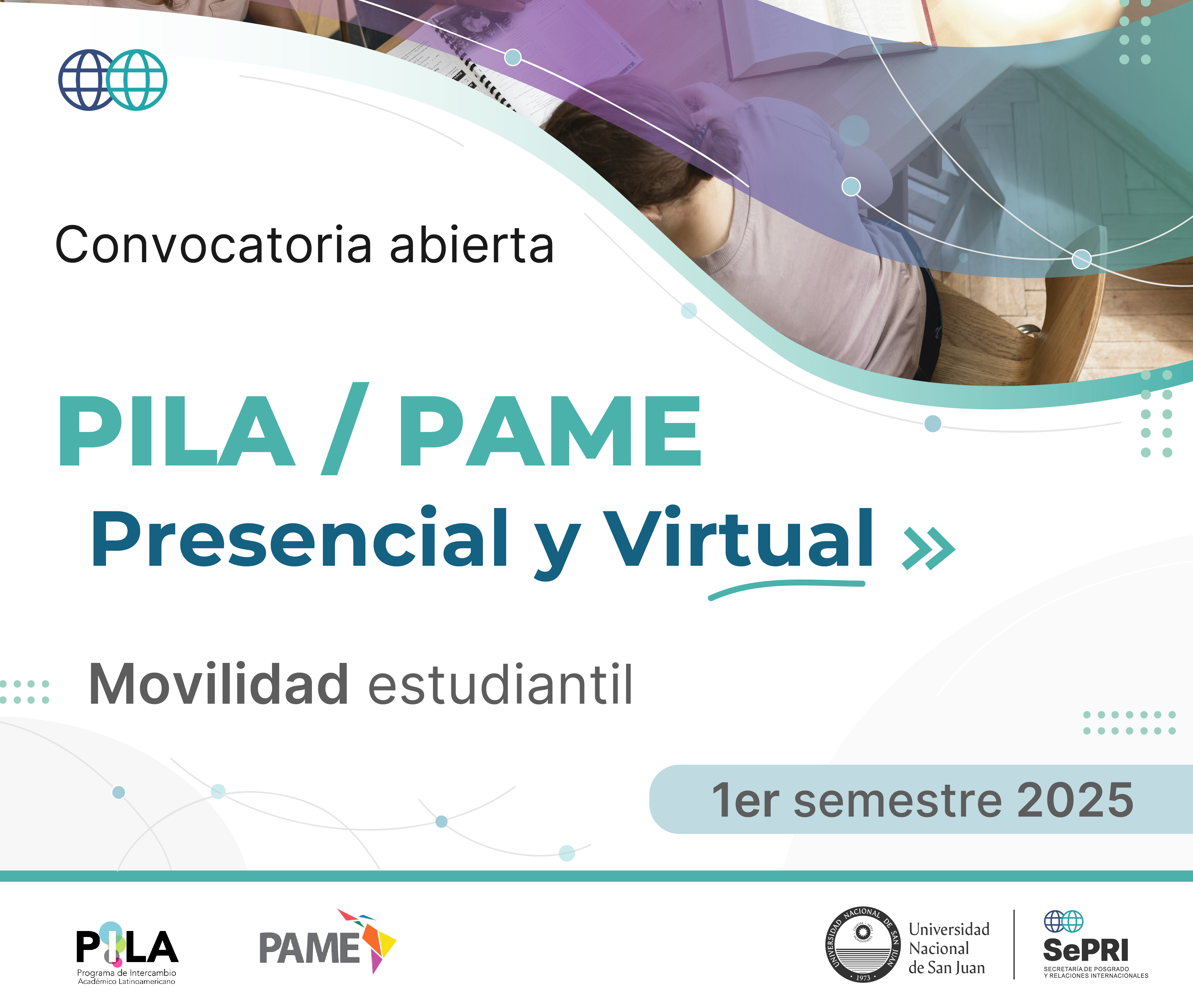 Convocatoria para realizar estancias académicas en universidades latinoamericanas