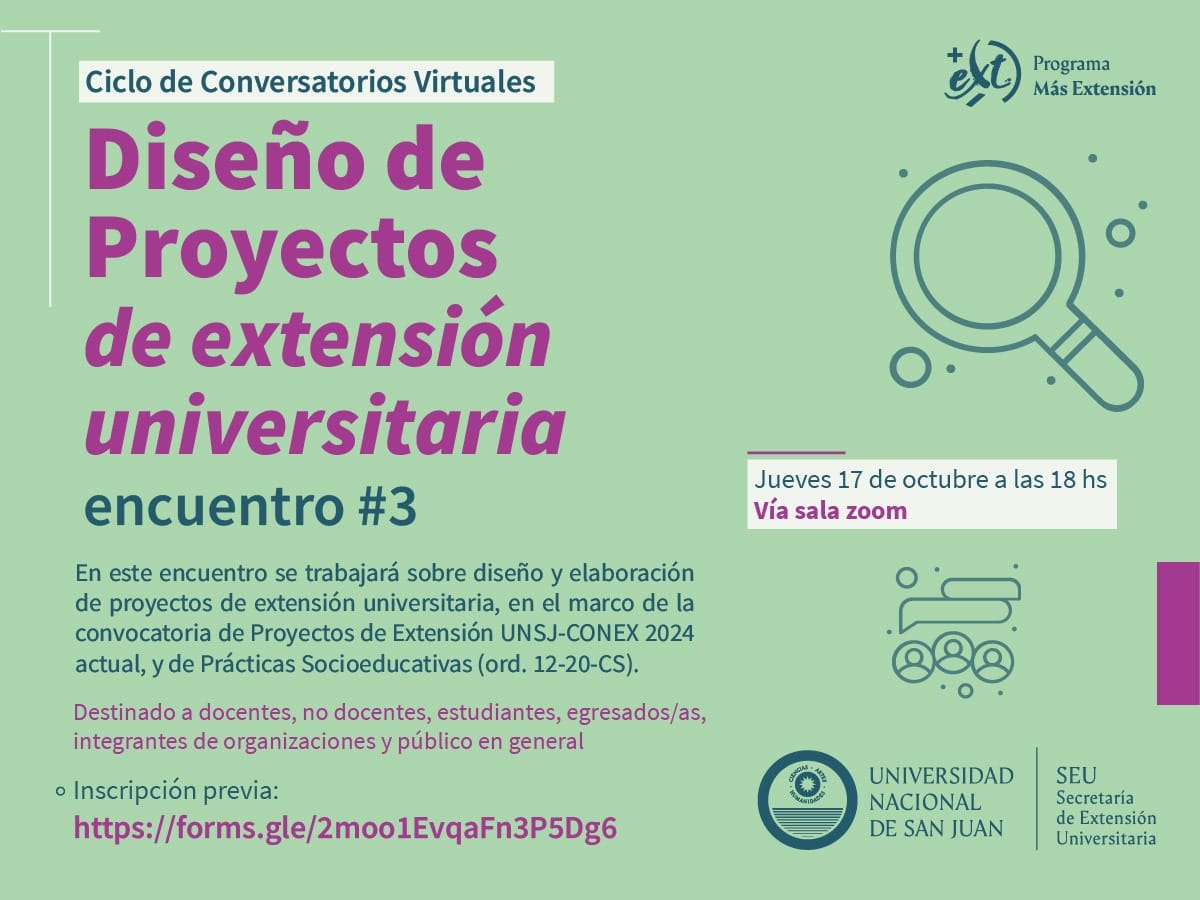 Habrá un laboratorio sobre diseño de proyectos