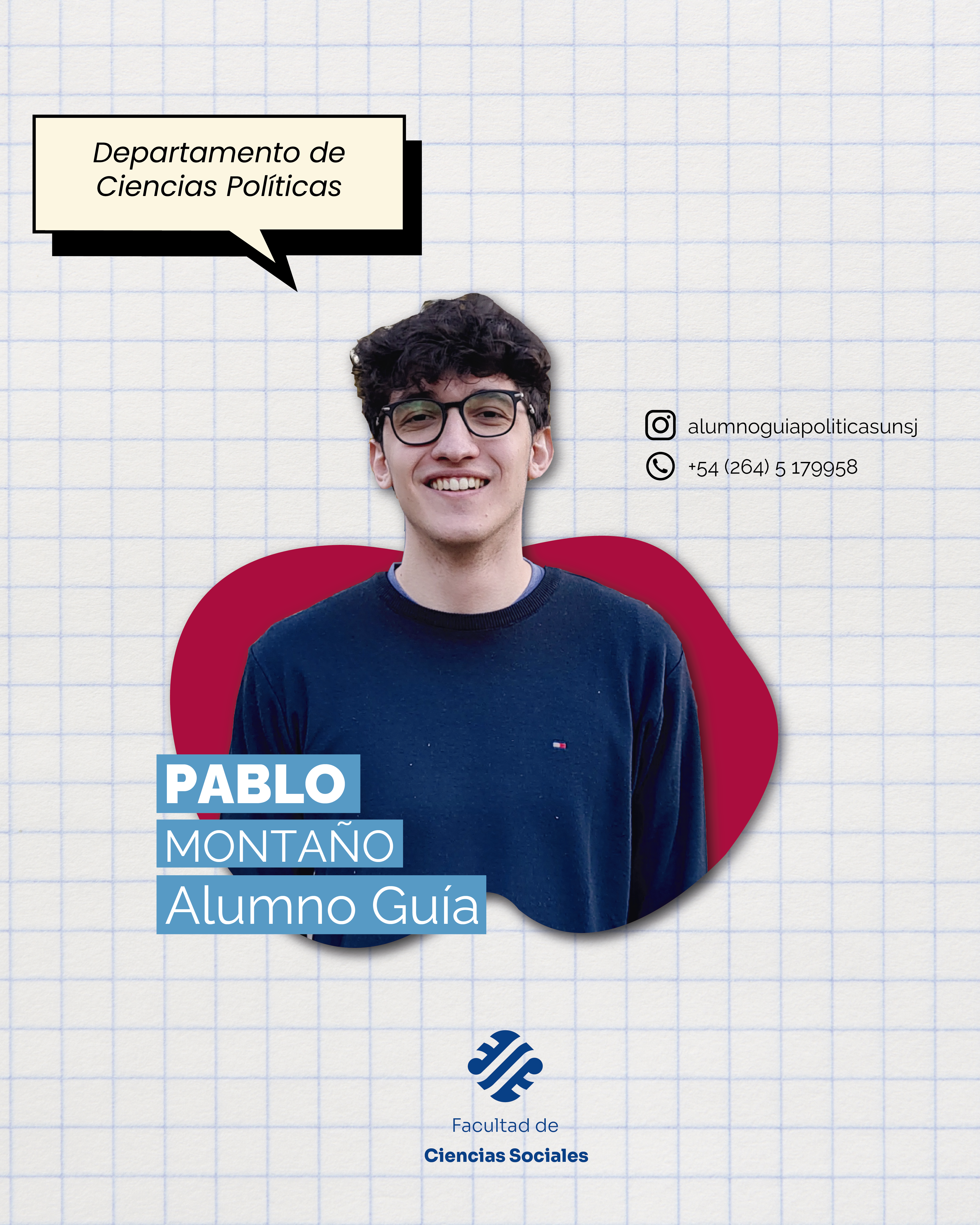 Las carreras de Sociales ya tienen su estudiante-guía para acompañar a sus pares