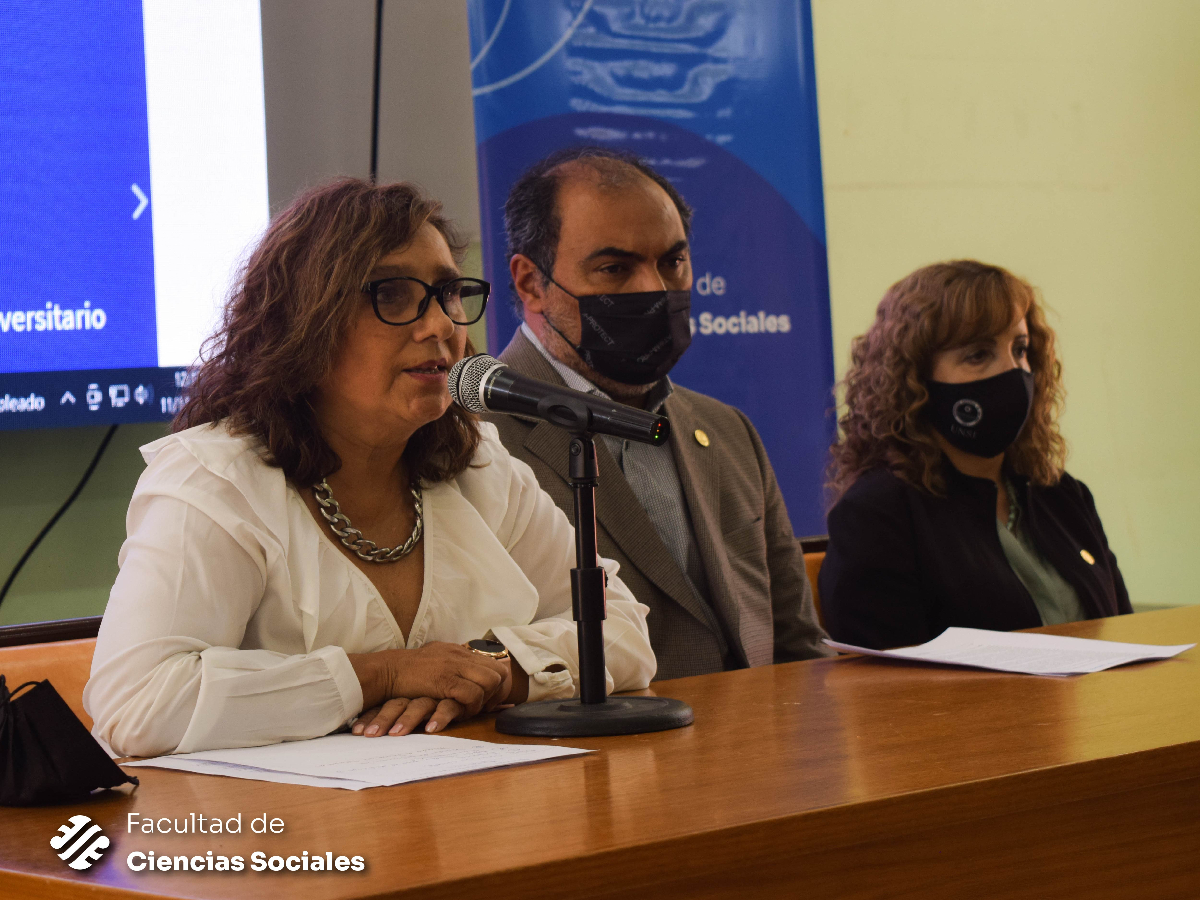 Inauguración del nuevo sitio web de Sociales