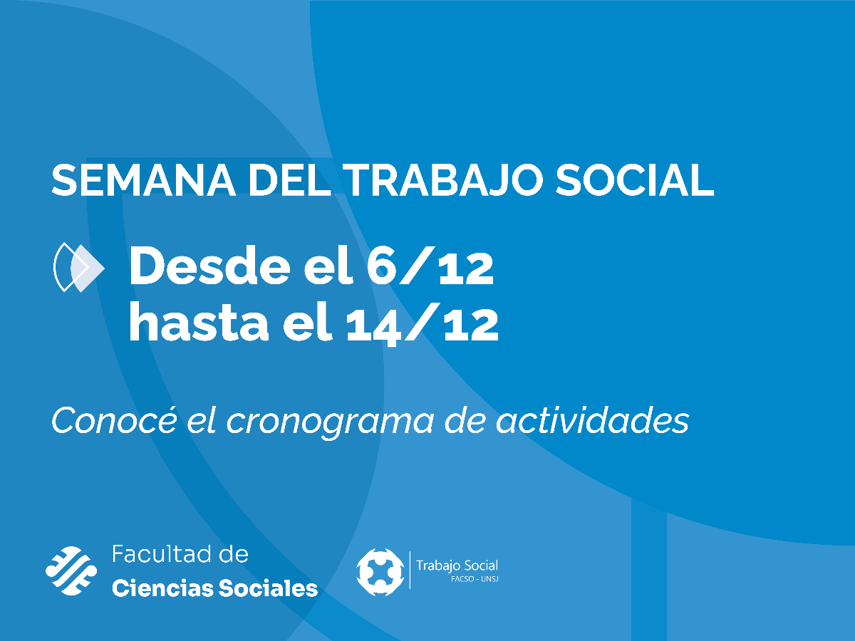 Actividades en Sociales por el Día del Trabajo Social 