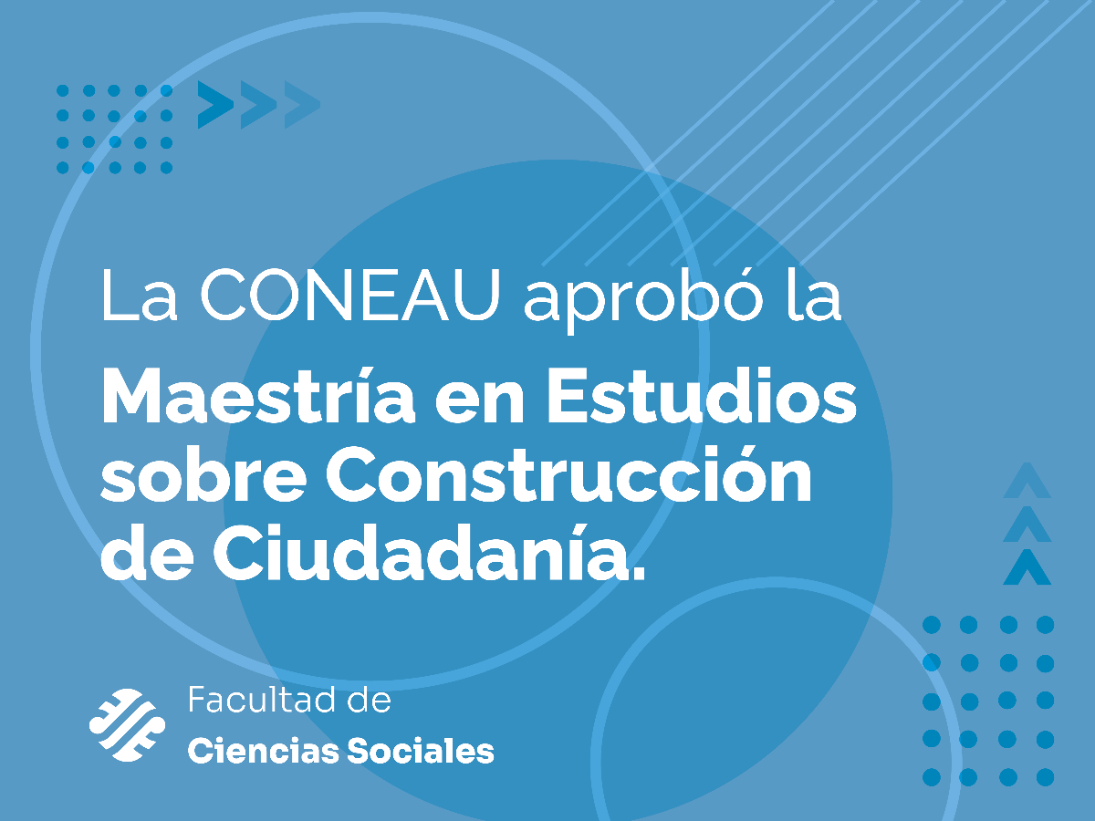 Carrera interinstitucional: se dictará una Maestría en forma conjunta con las universidades nacionales de Luján y de Rosario