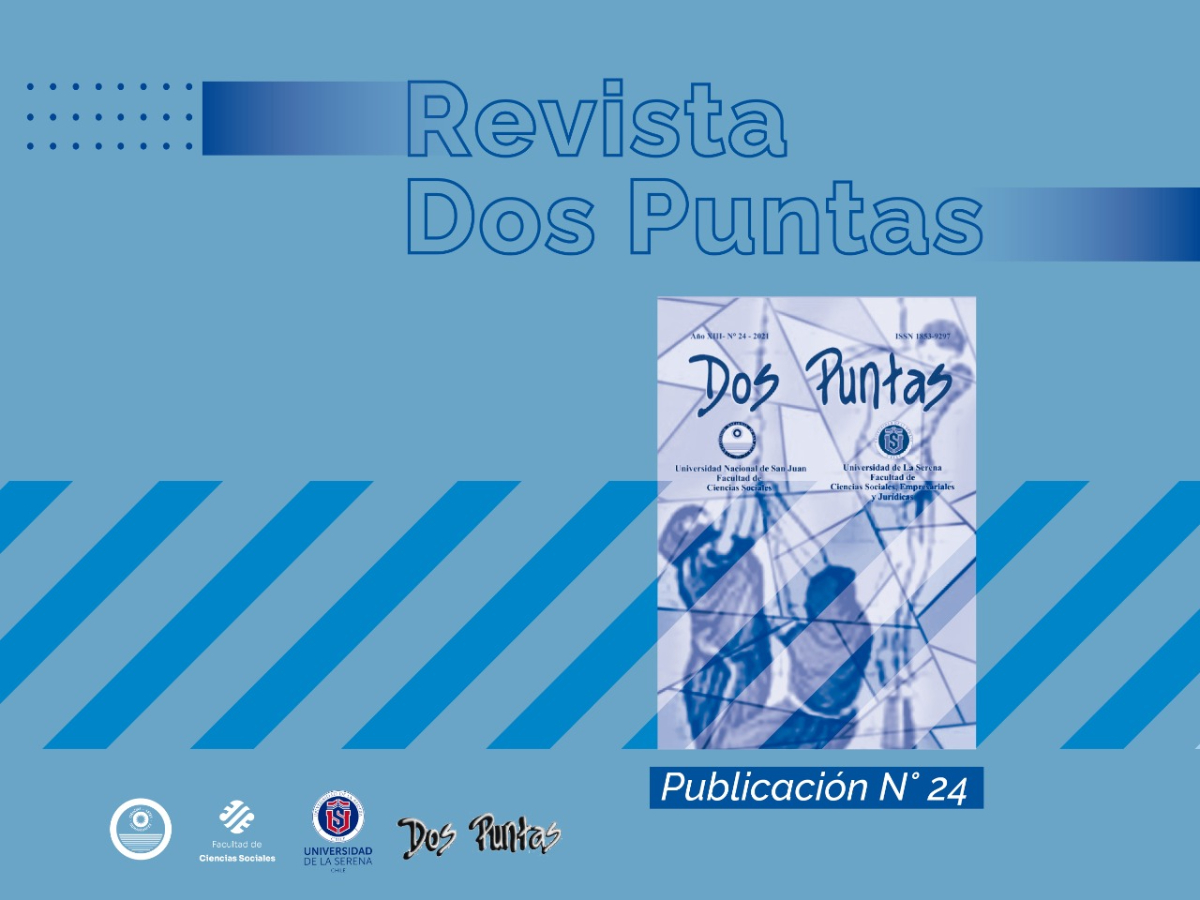 Ya está disponible el número 24 de la Revista Dos Puntas, un espacio editorial que vincula nuestra Facultad con la Universidad de la Serena