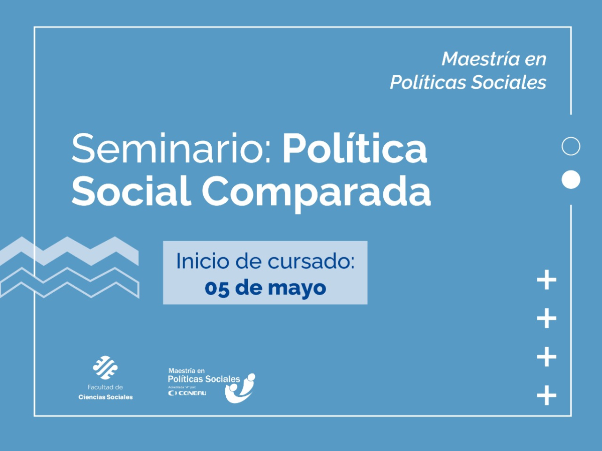 El próximo jueves 5 de mayo comenzará de manera presencial el cursado del seminario