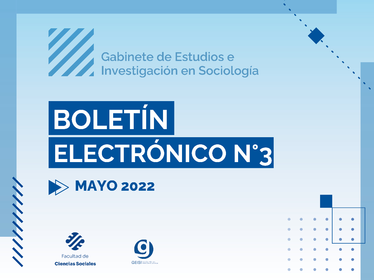 Ya está disponible el tercer Boletín Electrónico del GEIS