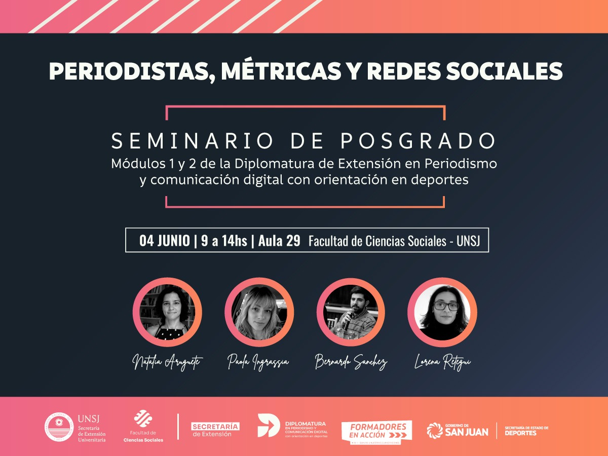 Comienza la Diplomatura de extensión en periodismo y comunicación digital con orientación en deportes