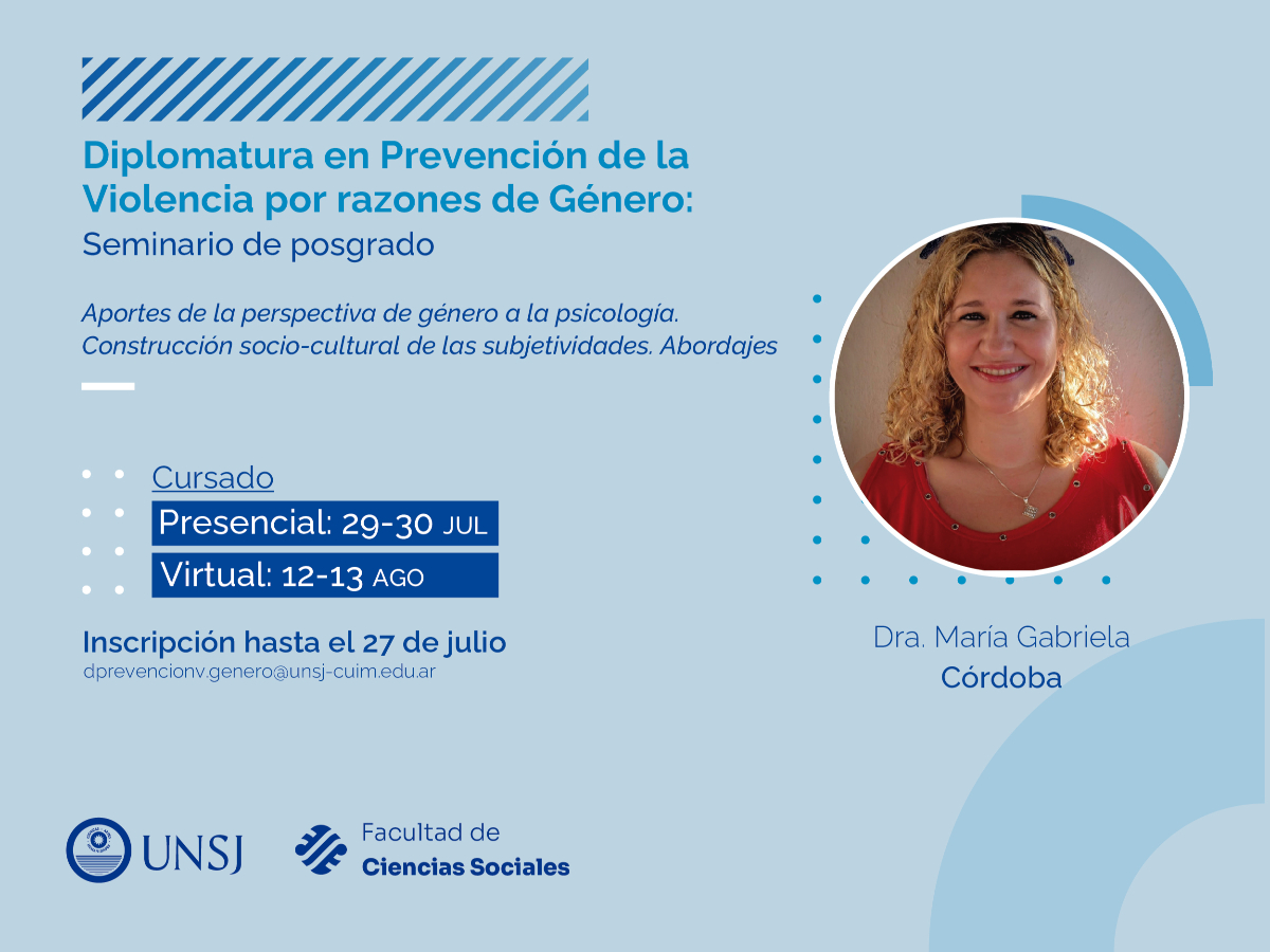 Seminario sobre los aportes del Enfoque de Género a la Psicología