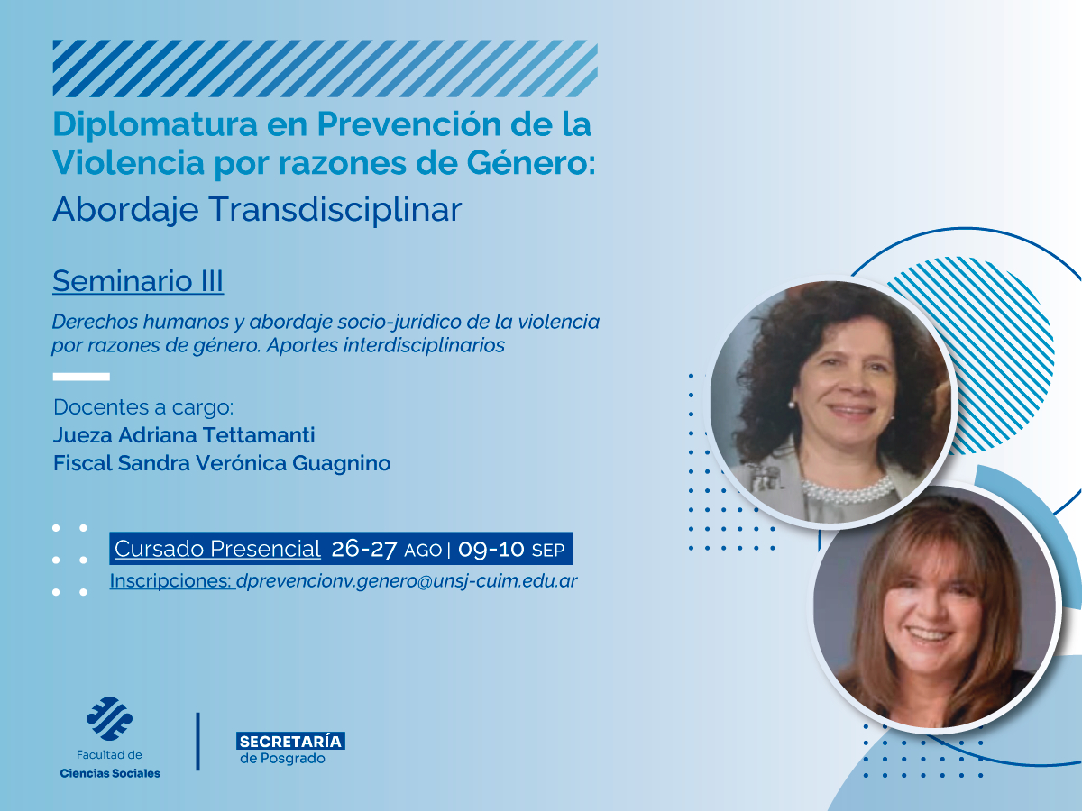 Seminario sobre el abordaje socio-jurídico de la violencia por razones de género