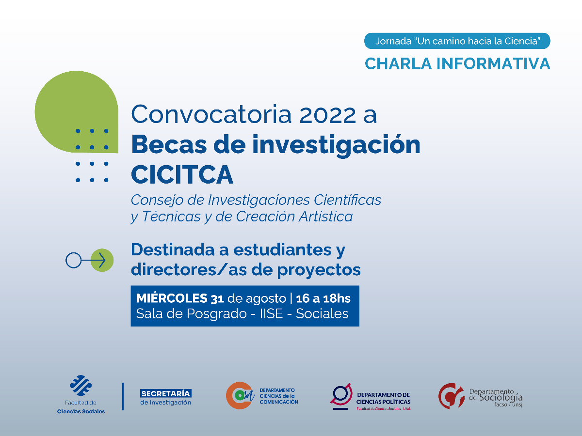 “Un camino hacia la Ciencia”: jornada informativa sobre cómo postular a becas de investigación
