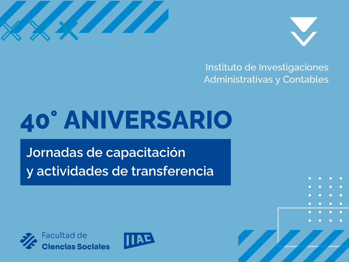 Jornadas que incluyen capacitaciones, conversatorio y actividades de transferencia para conmemorar cuatro décadas
