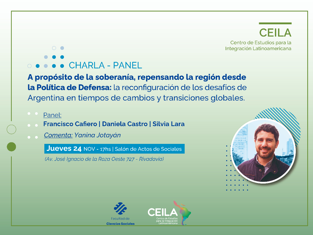 Charla sobre la soberanía desde la política de Defensa