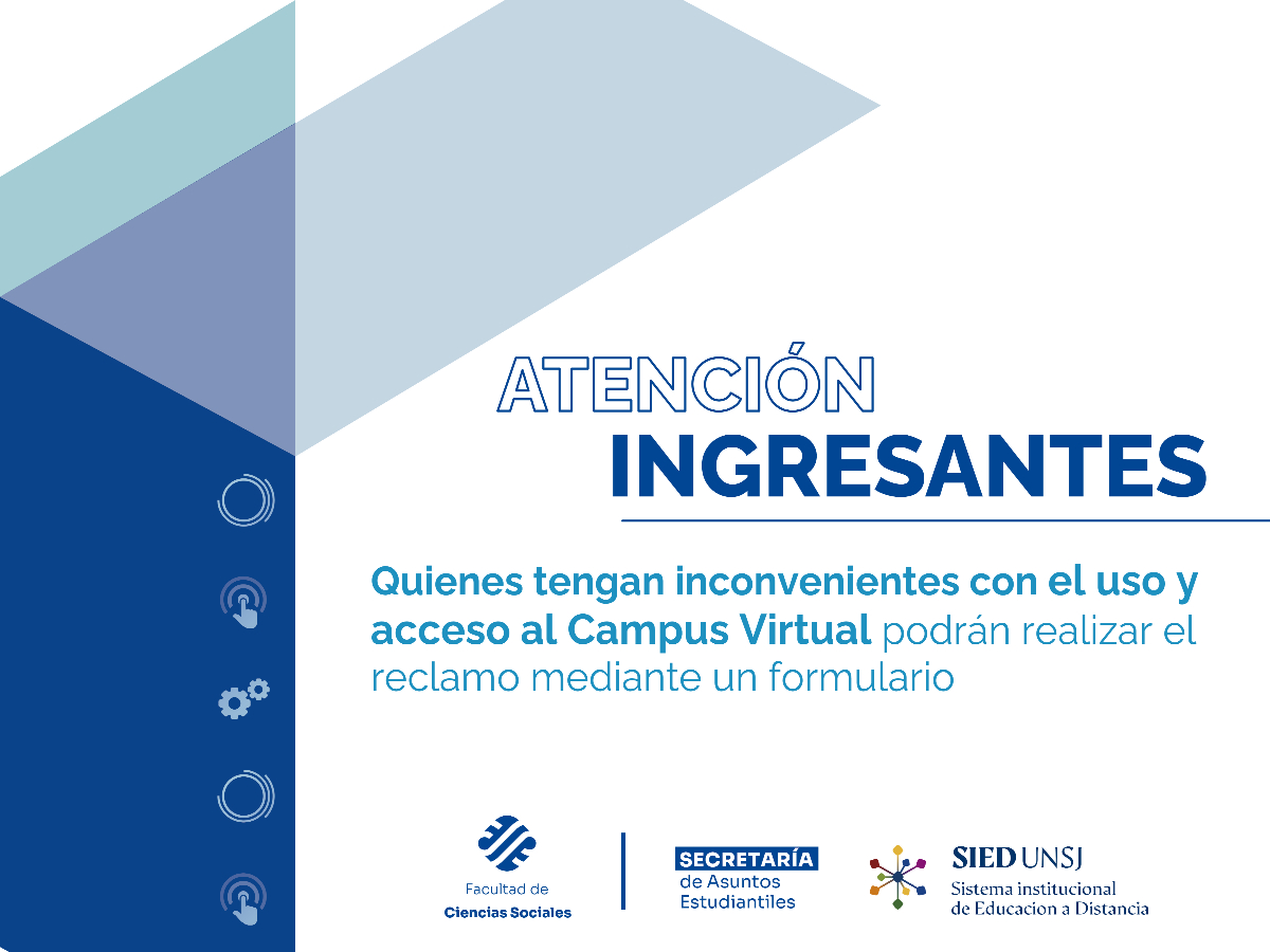 ¿Cómo resolver inconvenientes con el Campus Virtual?