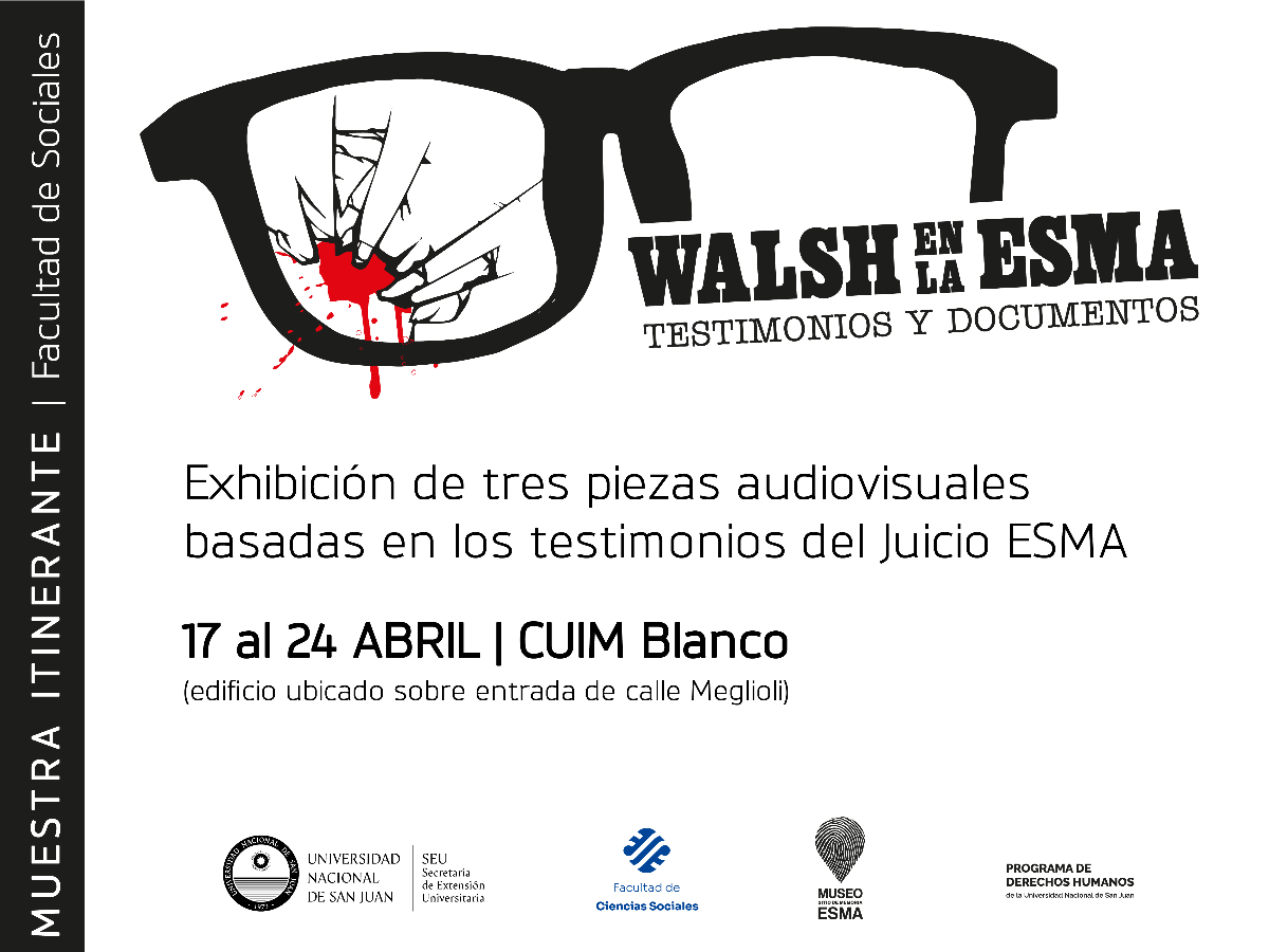La Muestra itinerante sobre Rodolfo Walsh llega a Sociales