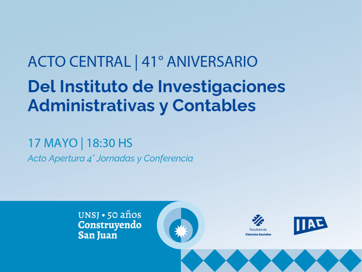 Conferencia y jornada de socialización de la investigación para celebrar los 41 años de creación del IIAC