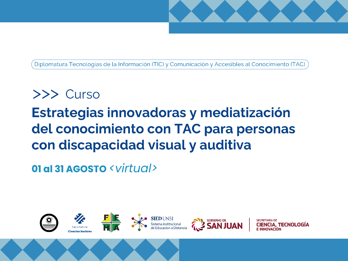 Habrá un curso sobre estrategias innovadoras y mediatización del conocimiento