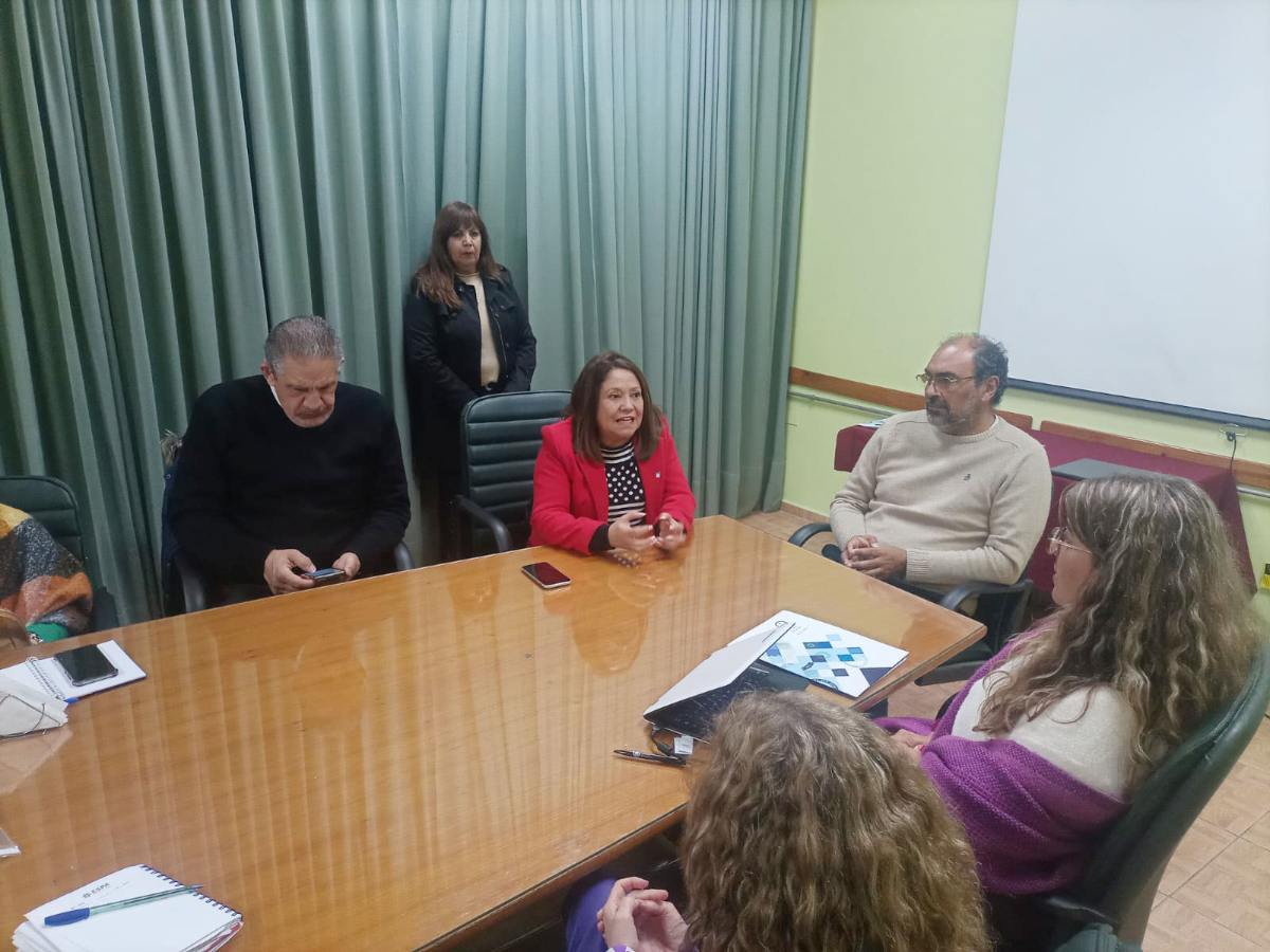 Sociales trabajará con la Universidad Nacional de San Luis en propuestas para sus docentes, egresados/as y estudiantes