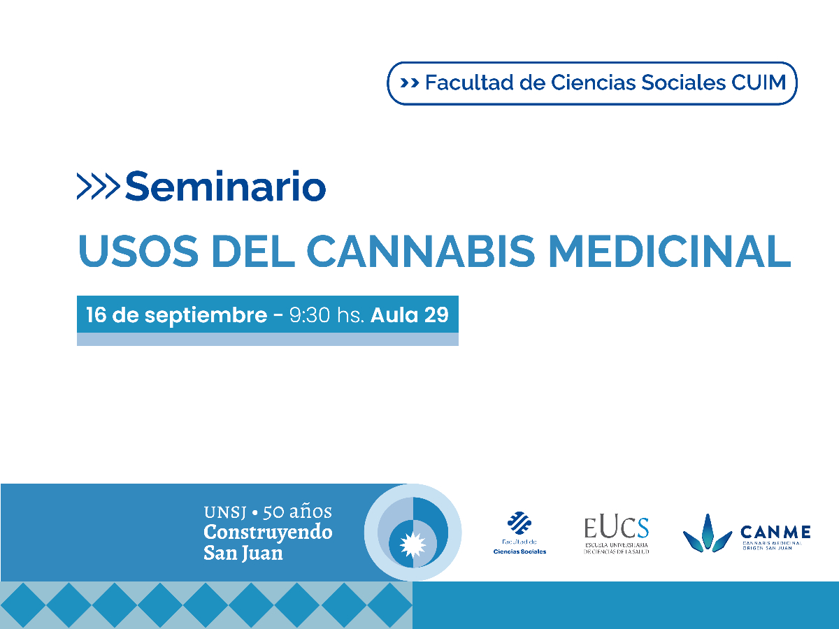 Seminario “Introducción al uso del cannabis medicinal” 