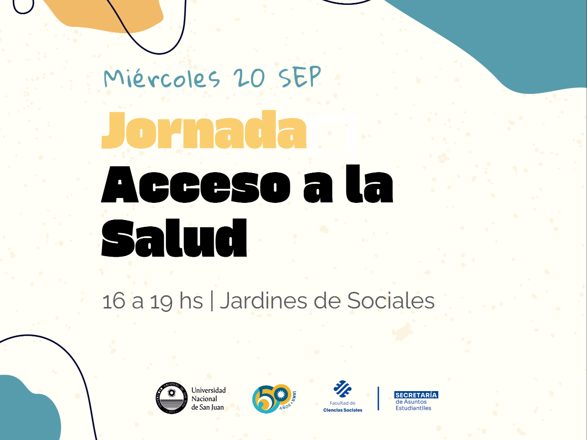 En el marco del mes de los y las estudiantes, habrá una jornada de acceso a la salud