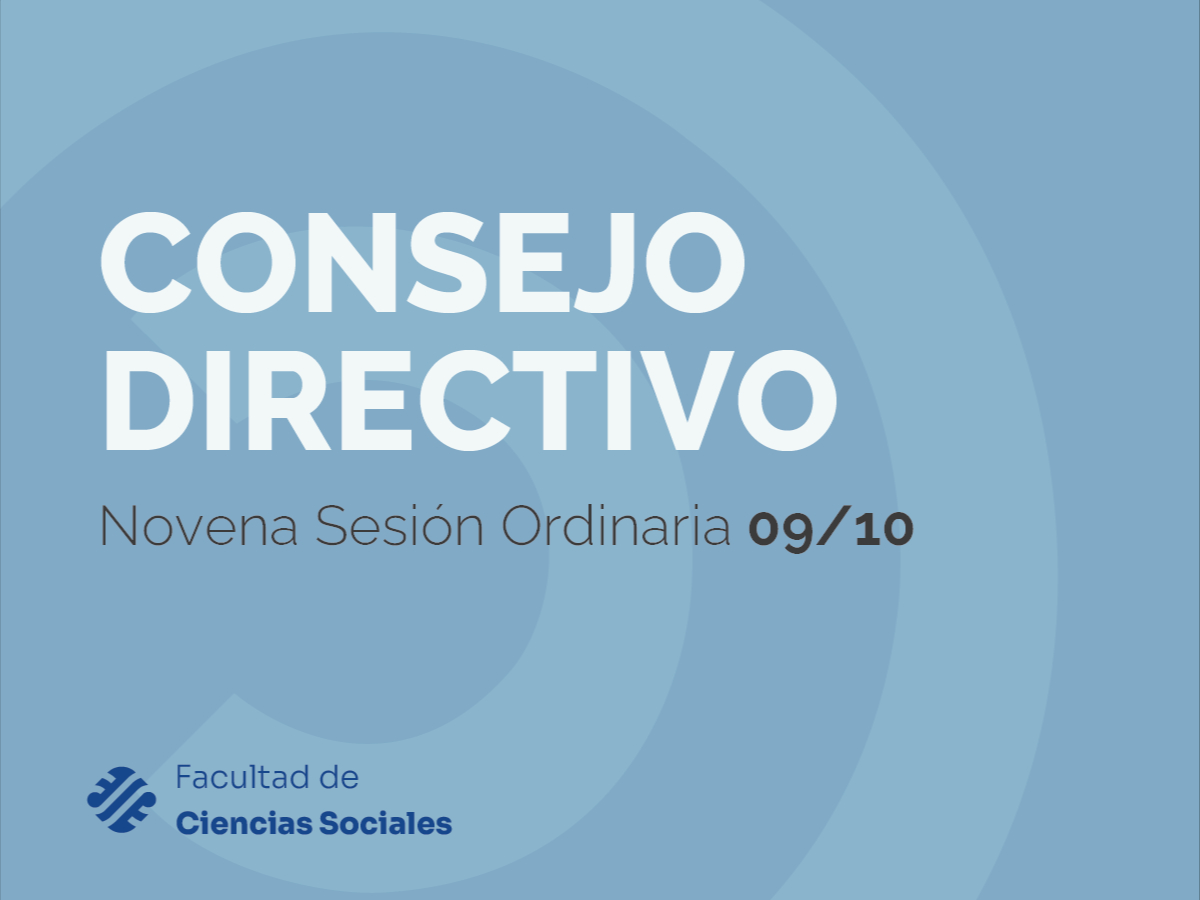 El  Consejo Directivo aprobó el nuevo Plan de Estudio de Comunicación