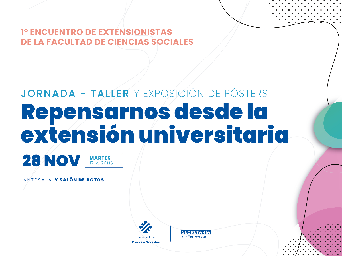Sociales tendrá su Primer Encuentro de Extensionistas