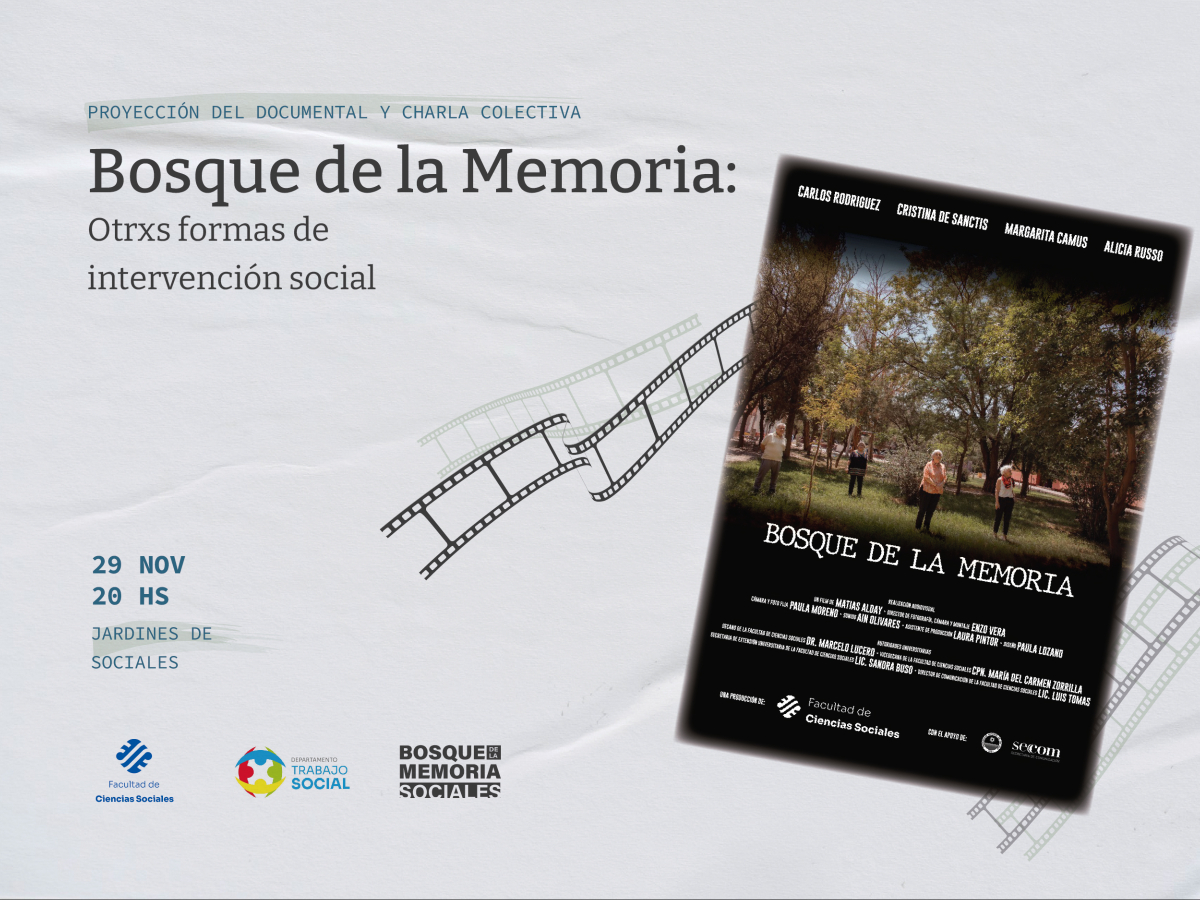 Proyección de documental y charla colectiva