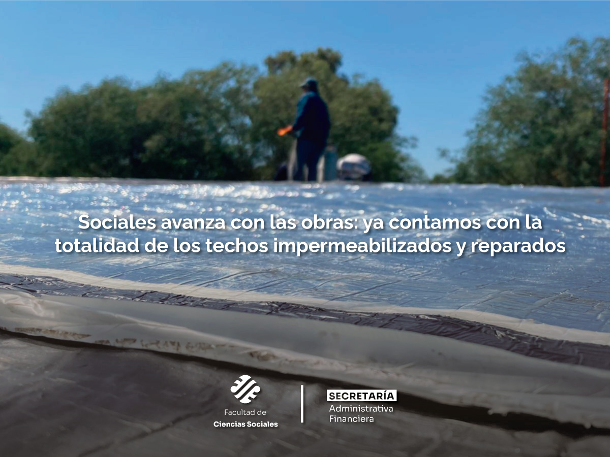 Sociales cuenta con casi el total de los techos reparados