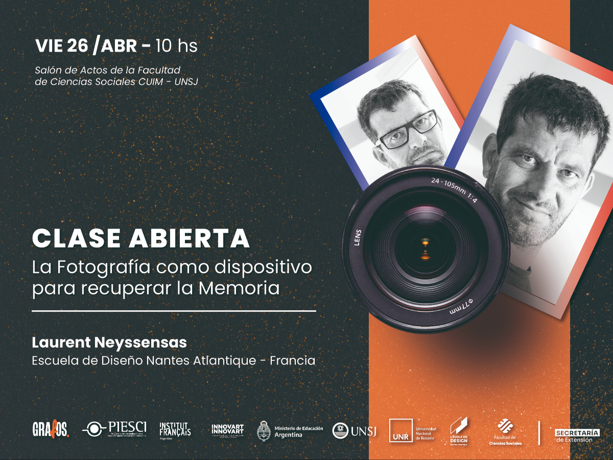 Charla "La fotografía como dispositivo para la memoria"