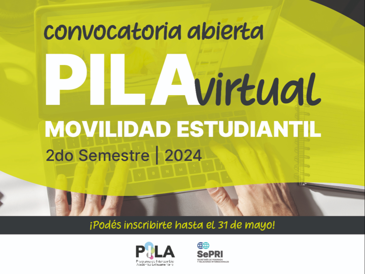 Convocatoria abierta para movilidad estudiantil 