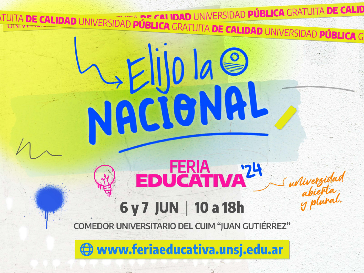 ¡Se viene la Feria educativa 2024!