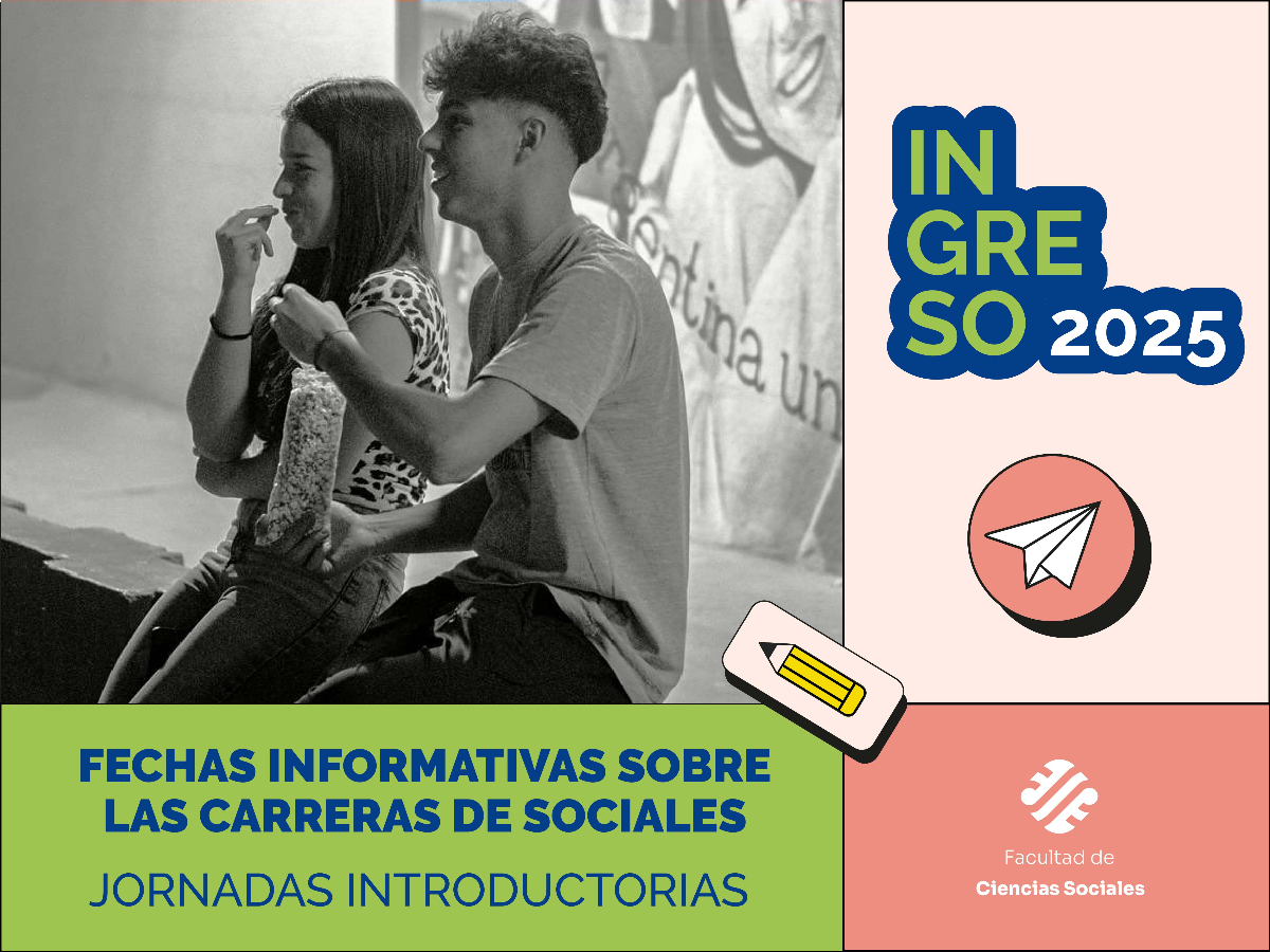 Jornadas introductorias sobre las carreras de Sociales