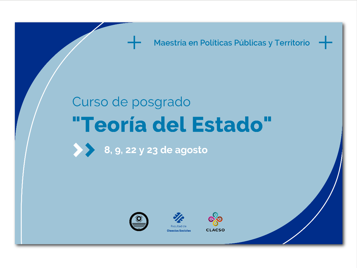 Curso de posgrado “Teoría del Estado”
