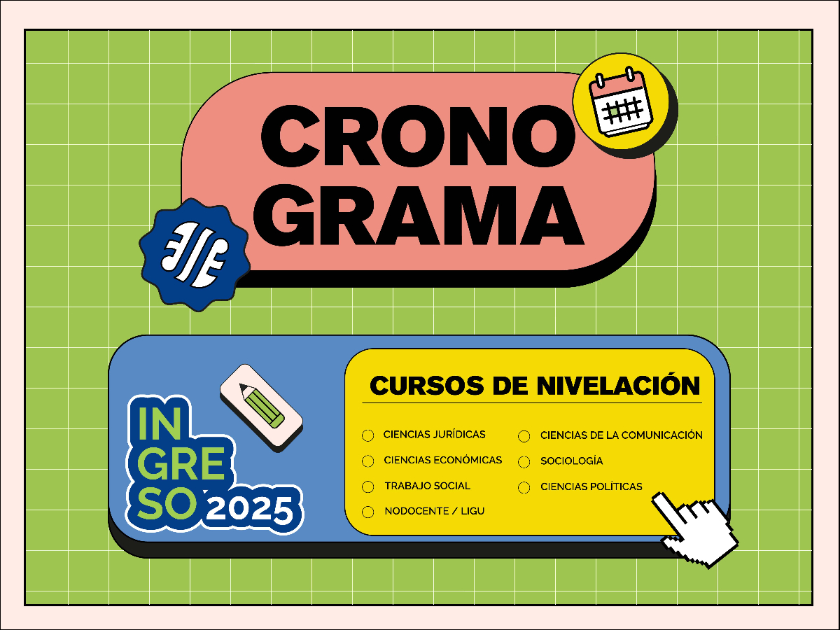 Fechas actualizadas del Curso de Nivelación de las carreras de Sociales