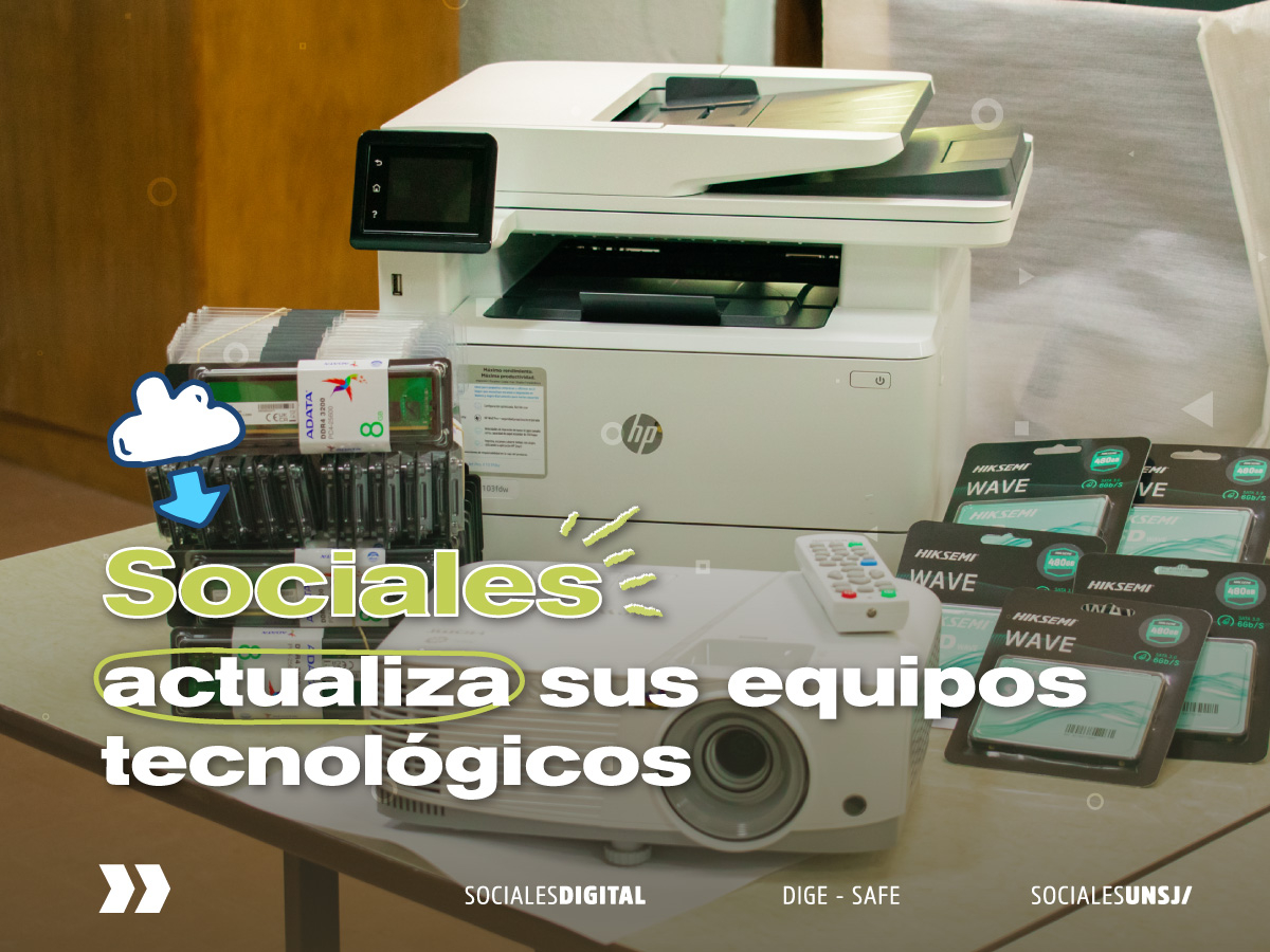 La Facultad continúa actualizando sus equipos e infraestructura tecnológica