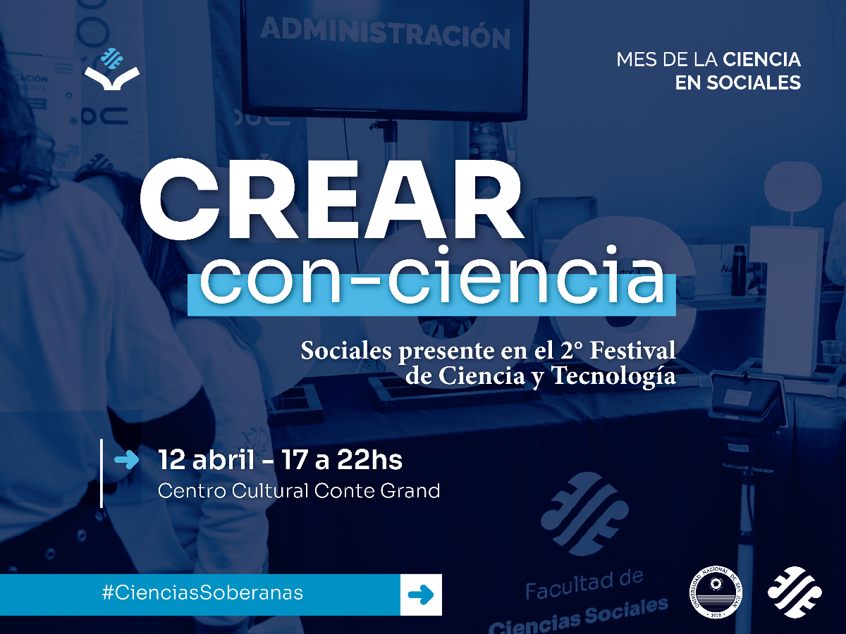 Sociales presente en el Festival de Ciencia y Tecnología