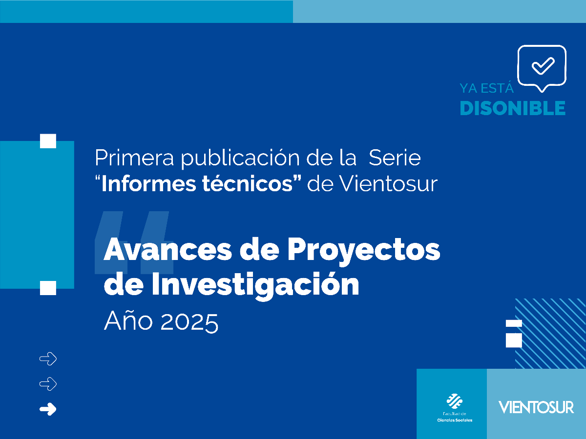 Vientosur lanzó la primera publicación de la serie “Informes técnicos”