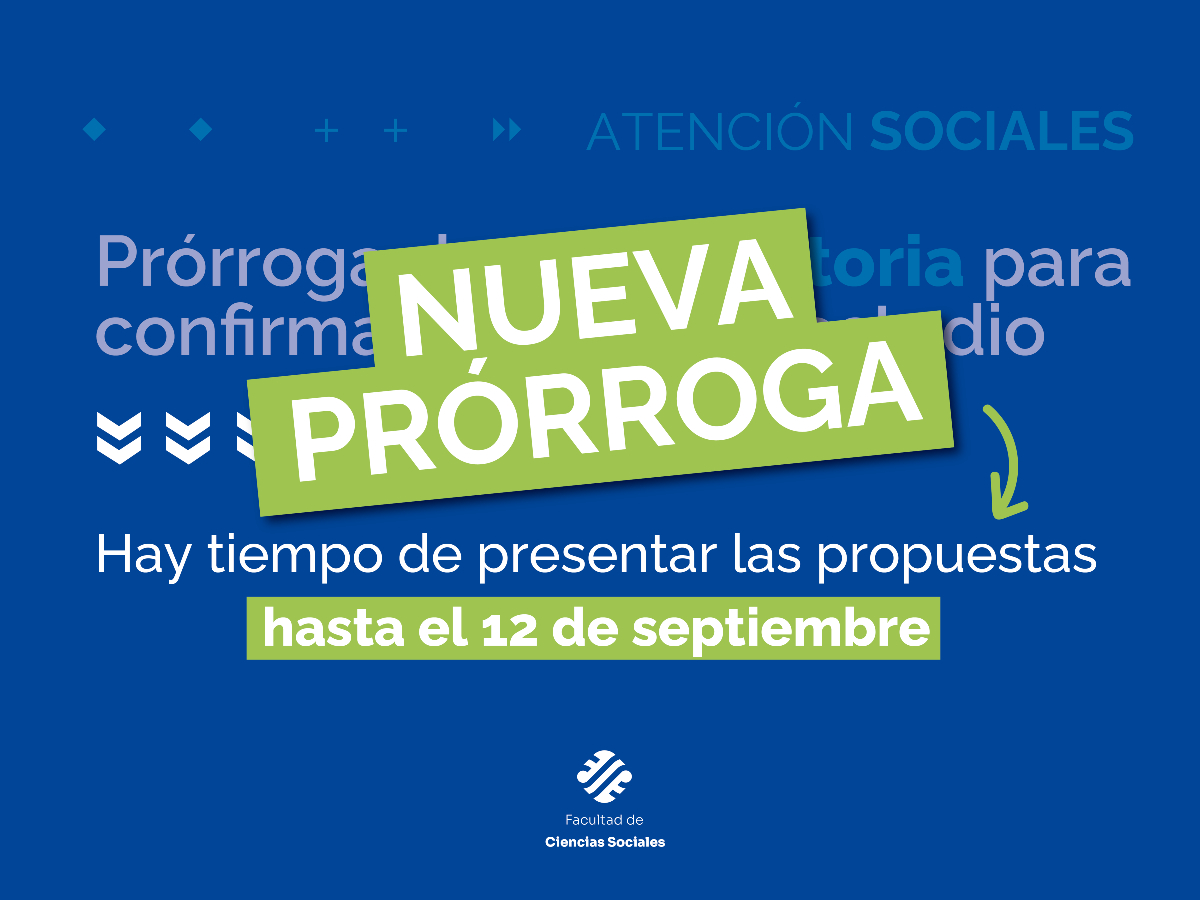 Sociales extiende la posibilidad de conformar grupos de estudio