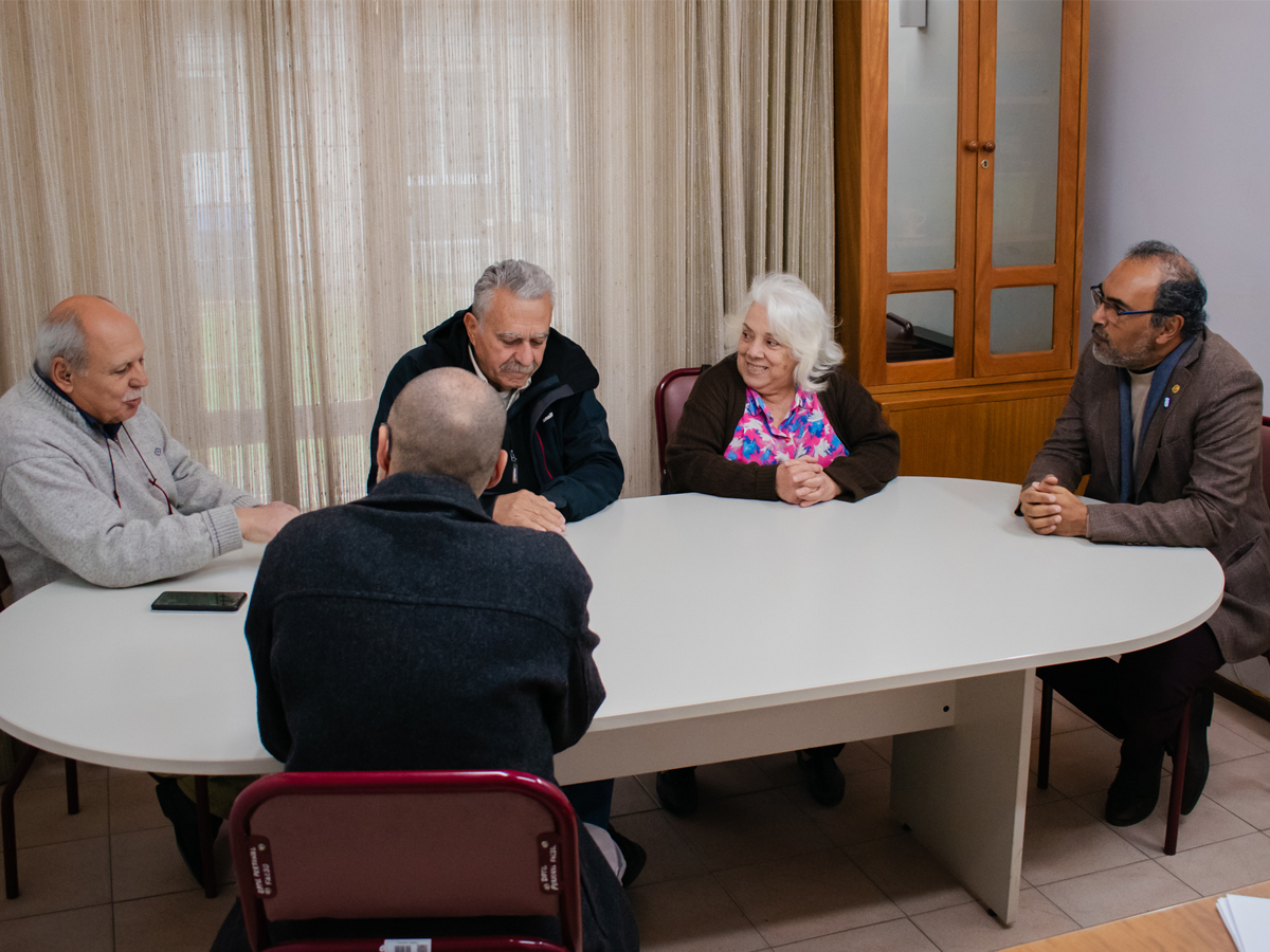 El decano de Sociales se reunió con integrantes de la Asociación Sindical Médica de San Juan