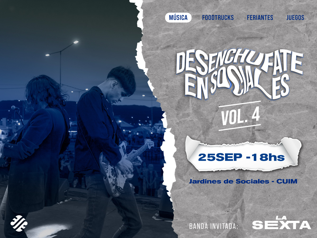 ¡Se viene otra edición del Desenchufate!