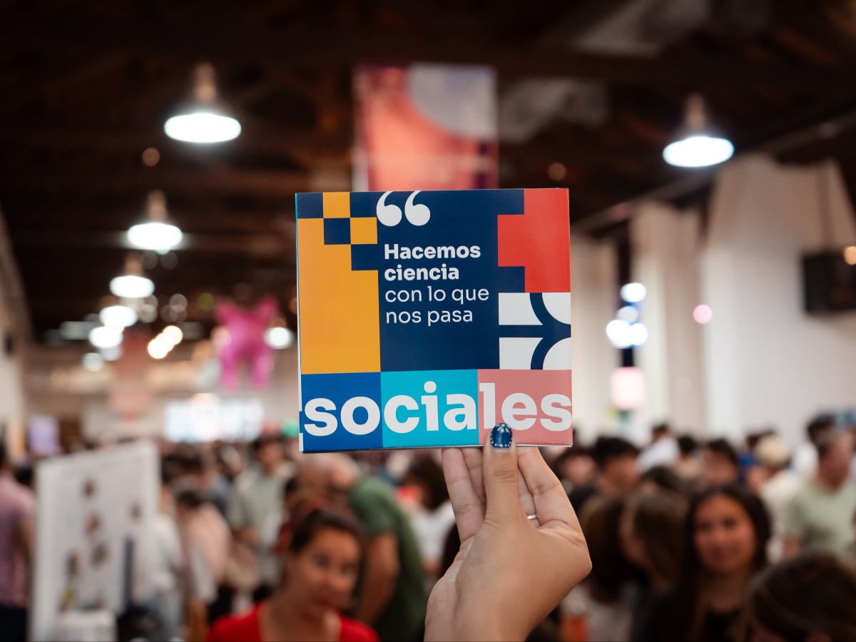 Sociales estuvo presente en el 3° Festival de Ciencia y Tecnología “Crear ConCiencia”