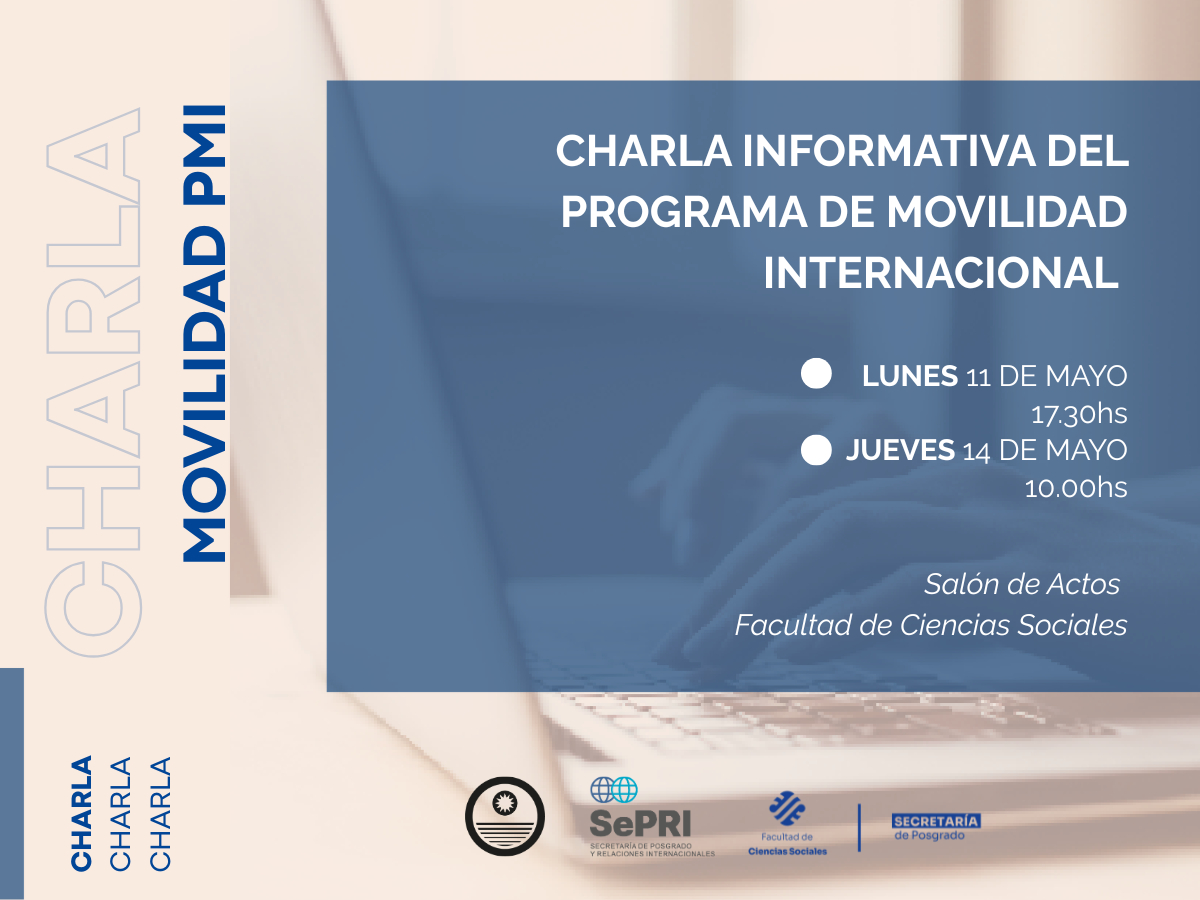 En Sociales habrá una charla informativa sobre el Programa de Movilidad Internacional (PMI)
