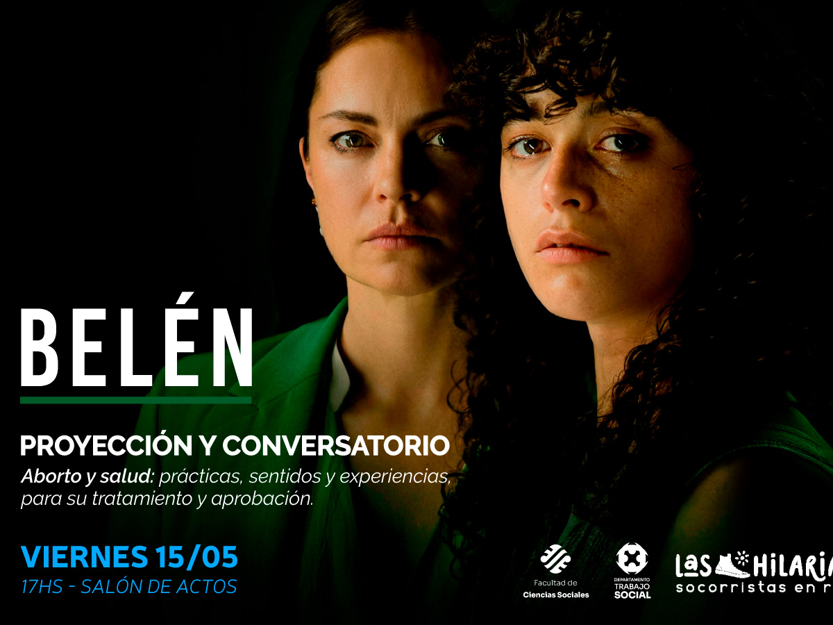 Cine y conversatorio en Sociales: “Belén”, aborto y salud