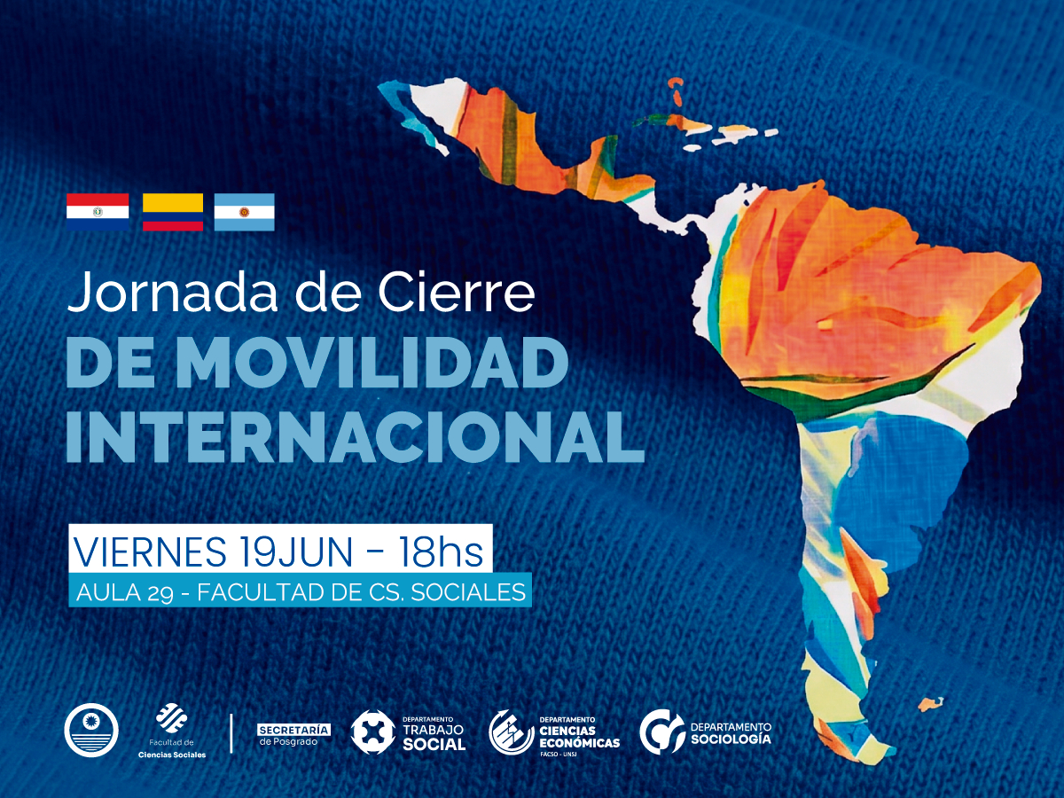 Sociales hará una jornada de cierre de Movilidad Internacional