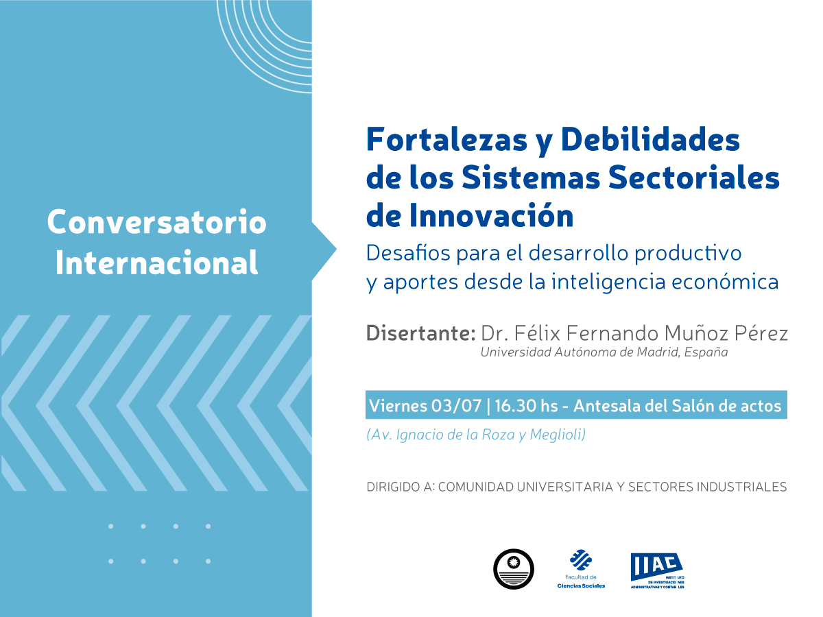 Conversatorio sobre sistemas sectoriales de innovación 