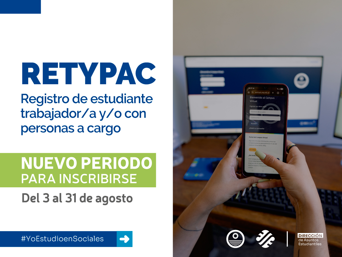 Abre nuevamente el registro del Estudiante trabajador/a y/o con personas a cargo