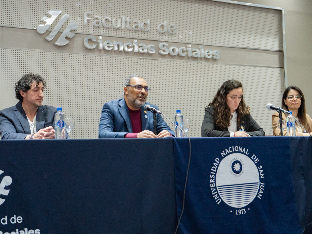 Apertura en Sociales de las V Jornadas de Sociología