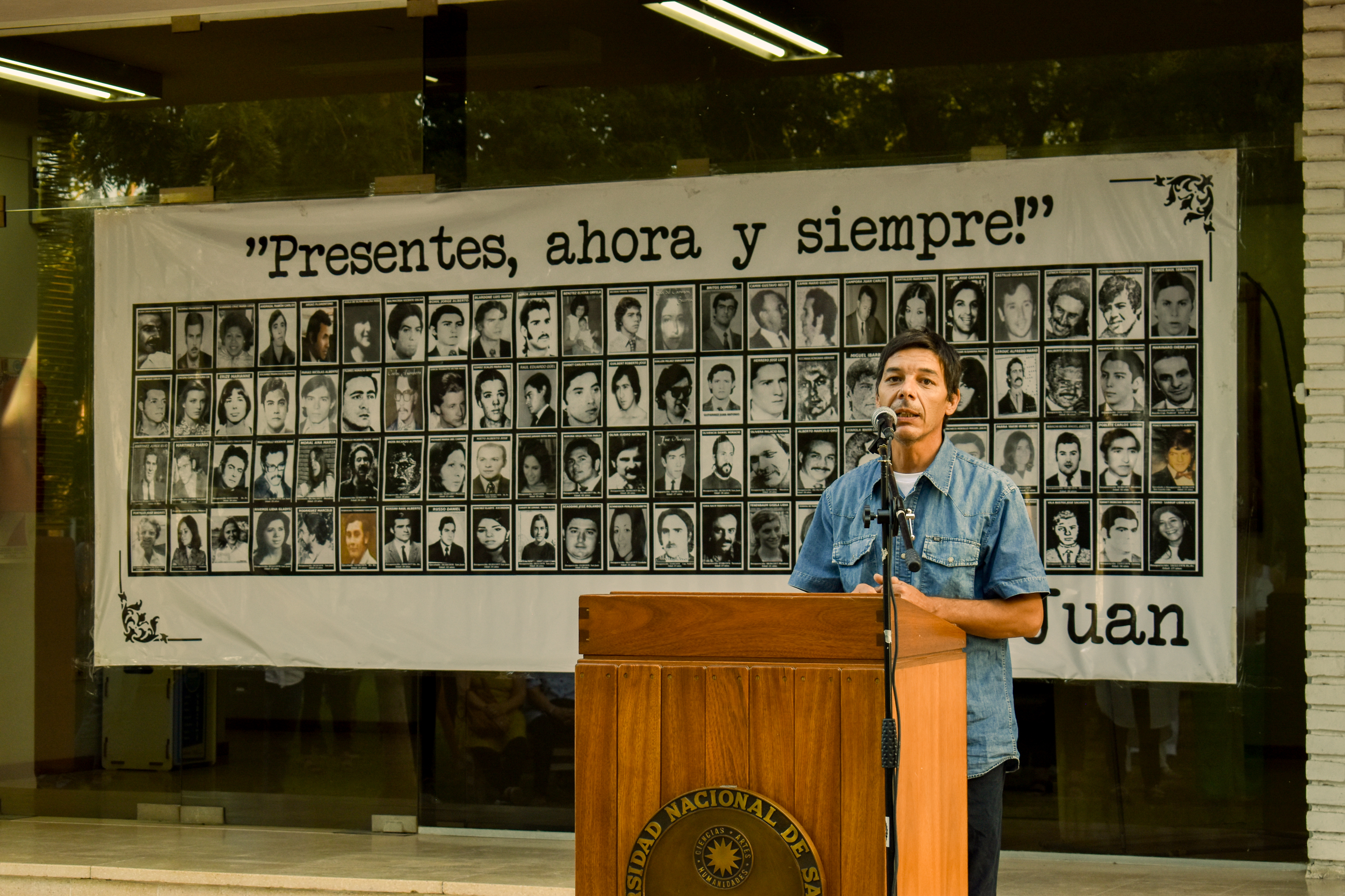 "Hoy está en disputa la memoria colectiva con la instalación de la semilla de la negación"