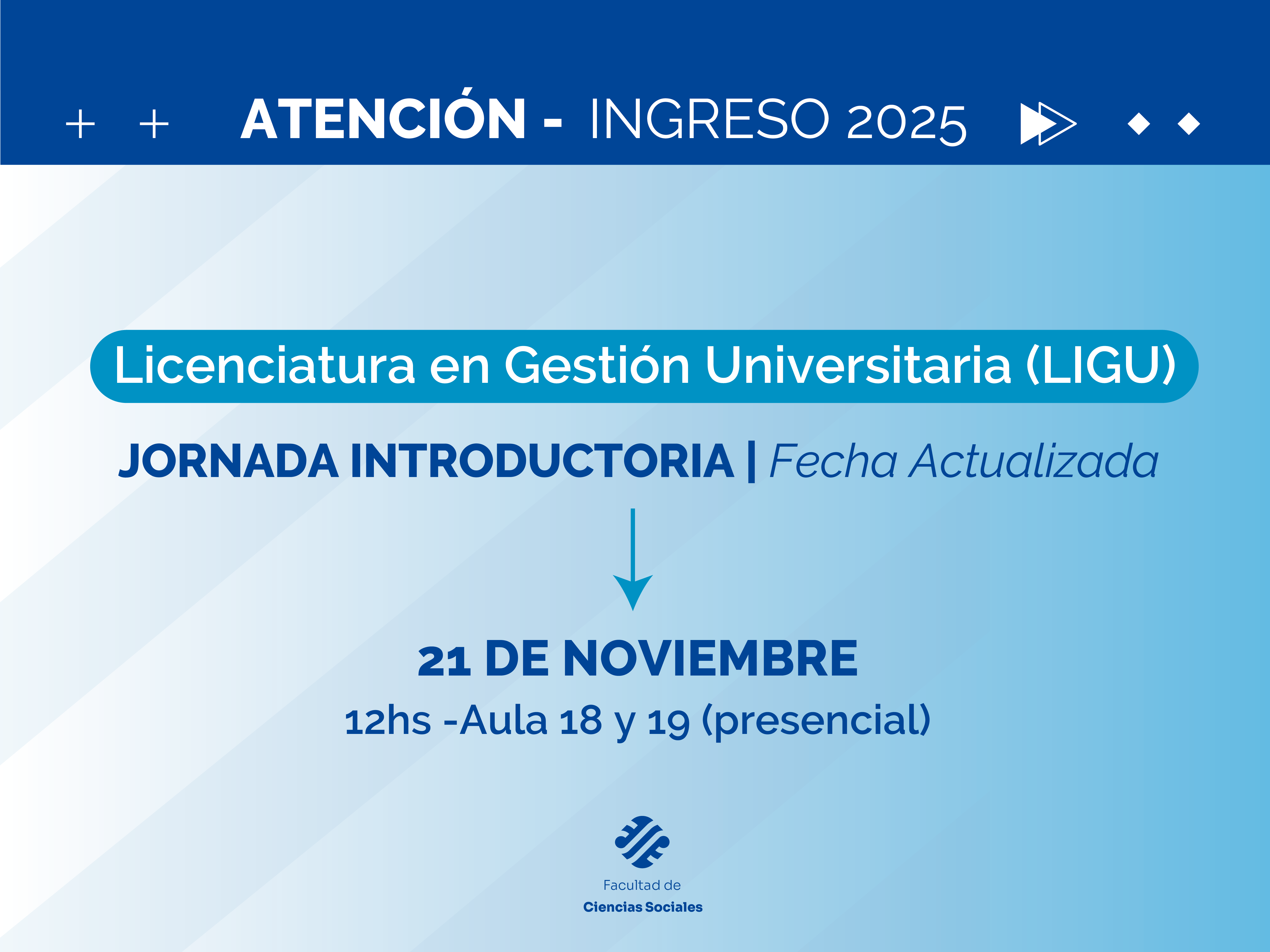 Sociales comenzó con las Jornadas informativas sobre cada carrera
