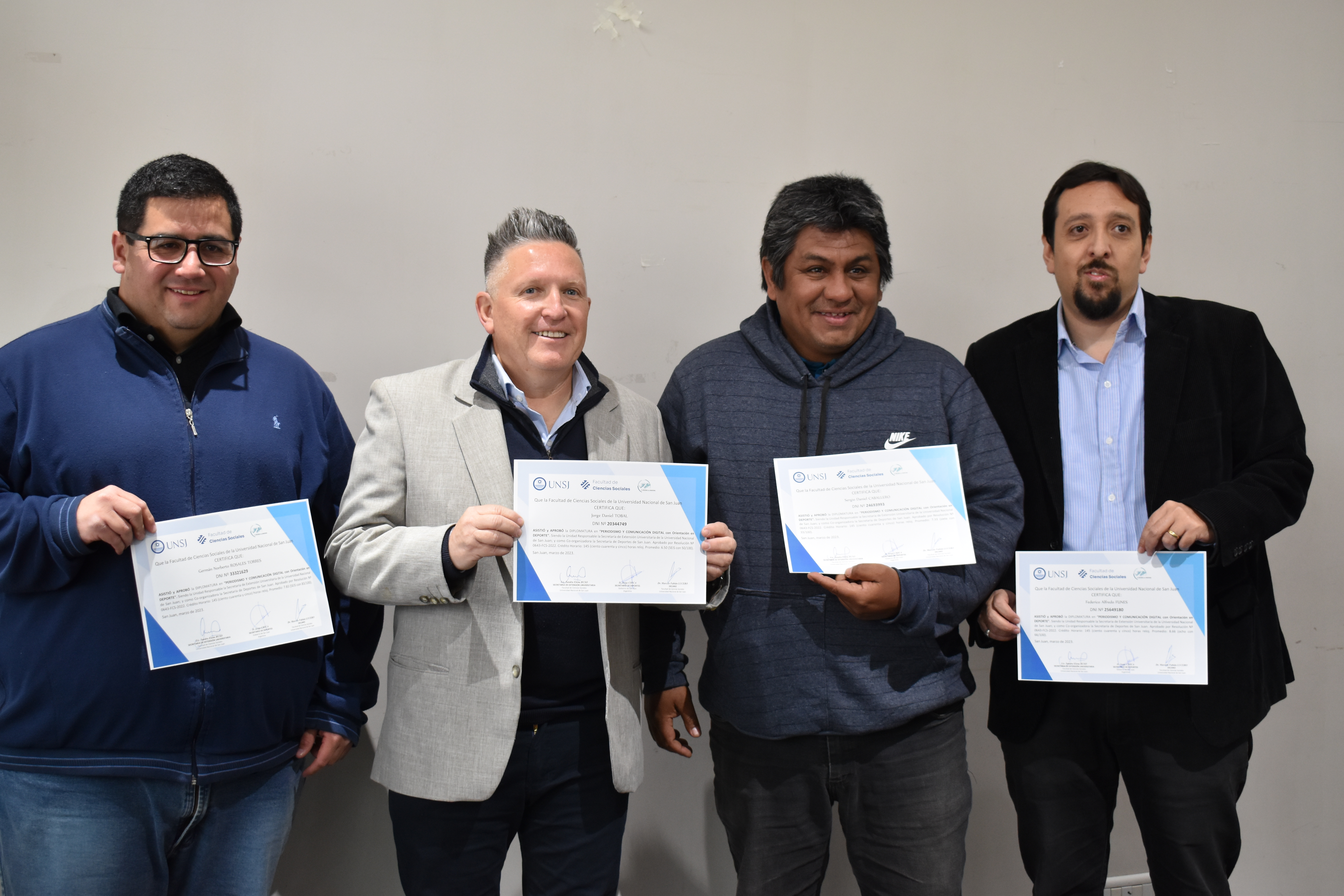 Con la entrega de Certificados, finalizó la Diplomatura en Periodismo y Comunicación Digital con orientación en Deportes 